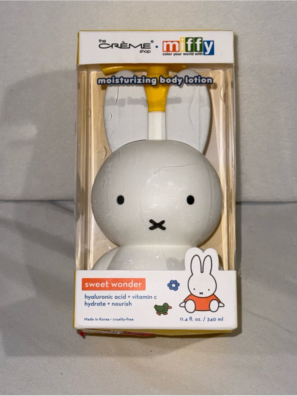 the Crème Shop x Miffy Moisturizing Body Lotion - White Bunny